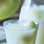 Horchata de melón, ligera y muy deliciosa