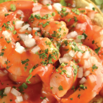 Prueba estas tradicionales y deliciosas tostadas de camarón
