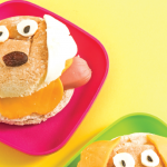 Hot dogs para niños en forma de perrito