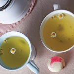 Infusión de manzanilla con lavanda