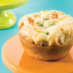 Muffin de huevo con verduras para niños