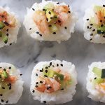 sushi de camaron