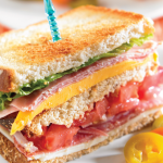 Club sándwich saludable