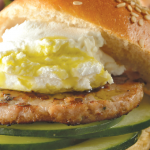Mini hamburguesas de cordero con queso de cabra