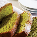 Exquisito panqué de té verde
