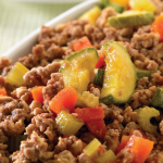 Picadillo de res receta mixta