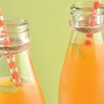 agua de piña naranja y menta