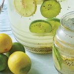 agua de limón con chía