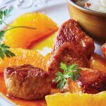 cerdo a la naranja
