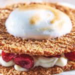 Galletas de salvado con merengue