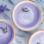 latte de lavanda
