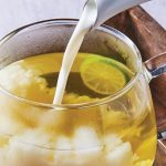 Latte de té de limón