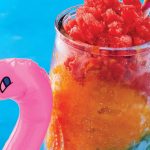 smoothie de fresa, mango y pepino