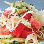ensalada de sandía con hinojo