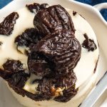 gelatina de yogurt de ciruela