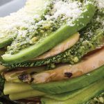 lasaña de aguacate