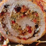 Lomo al horno con verduras y arroz