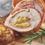 lomo relleno receta con manzana