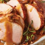 Lomo en salsa de champiñón