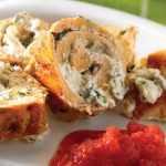 Pechugas rellenas de queso de cabra
