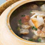 sopa de cabeza de pescado