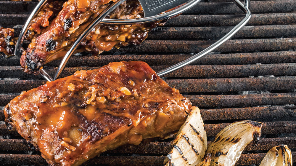 costillas con bbq de guayaba