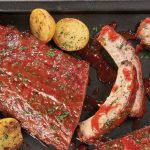 costillas de cerdo con salsa