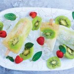 paletas de kiwi y chía