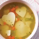 sopa de verduras con pasta