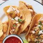tacos de canitas de puerco estilo Hidalgo