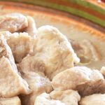 trocitos de carne en pulque