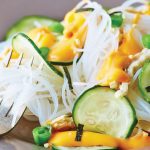 ensalada de fideos de arroz