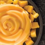 gelatina de mango cremosa
