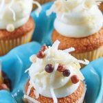 mini muffins de coco