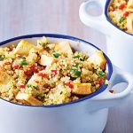 ensalada de quinoa con pollo