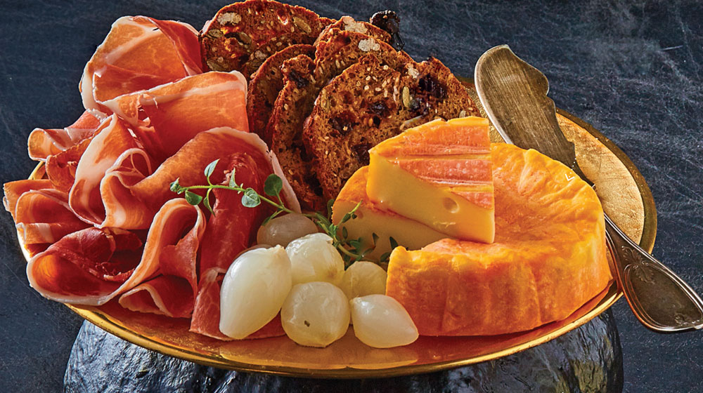 tabla de quesos snakcs para halloween