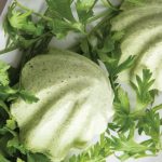 mousse de cilantro