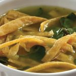sopa de tortilla receta con verdolagas