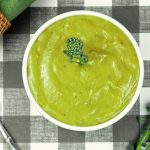 sopa cremosa de brócoli