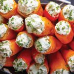 pimiento morrón relleno de queso