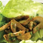 tacos de lechuga vegetarianos