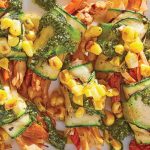 como hacer calabazas rellenas con pollo
