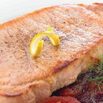 medallones de cerdo: receta con compota de naranja