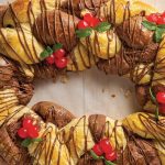 rosca de reyes chocolate y vainilla