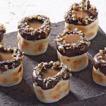 bombones con chocolate quemados