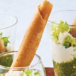 como hacer salsa verde para flautas