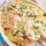 papa al horno gratinada