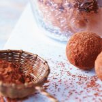 trufas de chocolate con jengibre