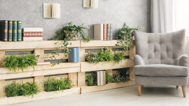 Ideas para usar tarimas en la decoración de tu hogar
