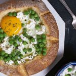pan relleno de huevo